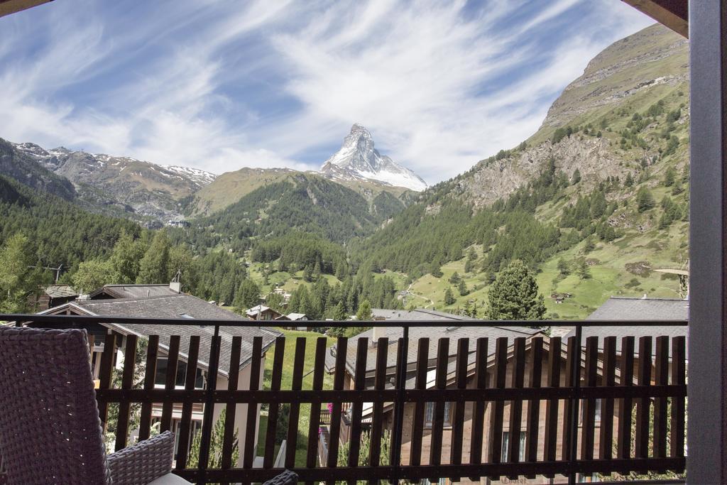 Haus Andorra Apartment Zermatt Bagian luar foto