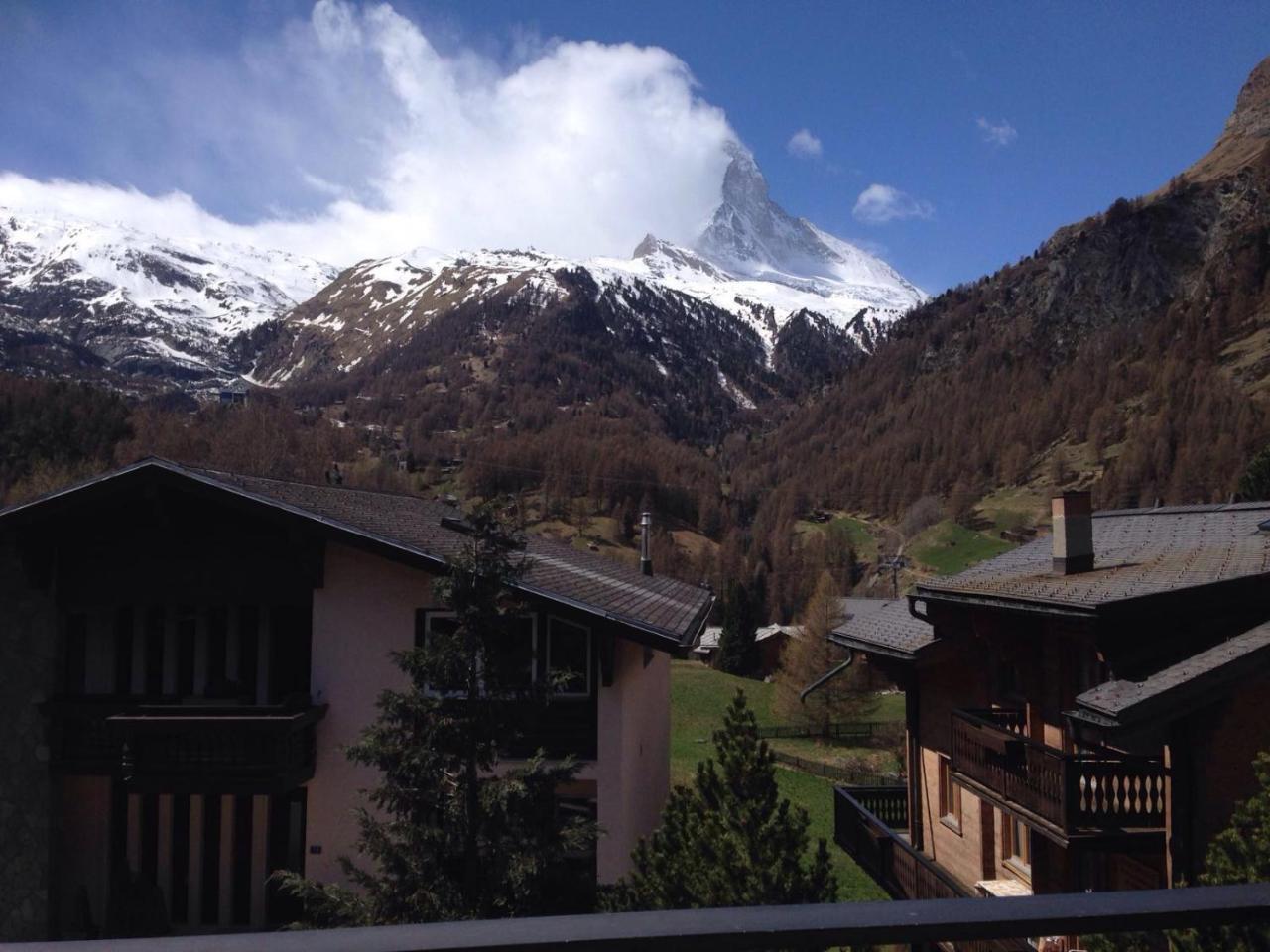 Haus Andorra Apartment Zermatt Bagian luar foto